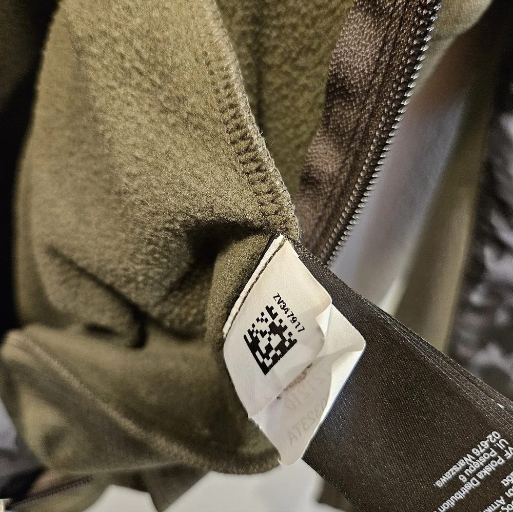 The North Face Train N Logo Zip Up Jacket Camo Men Size Small